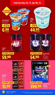 akční leták Lidl 13.11.2025-16.11.2025
