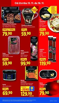 akční leták Lidl 13.11.2025-16.11.2025