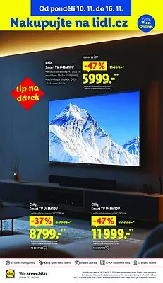 akční leták Lidl 13.11.2025-16.11.2025
