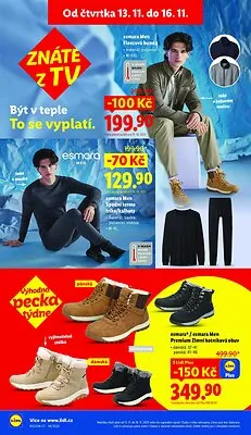 akční leták Lidl 13.11.2025-16.11.2025