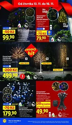 akční leták Lidl 13.11.2025-16.11.2025