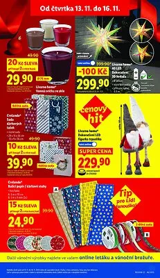 akční leták Lidl 13.11.2025-16.11.2025