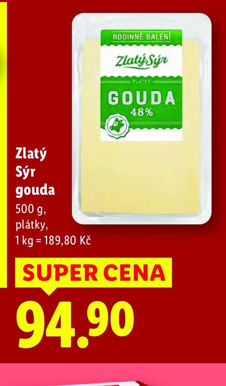 Zlatý Sýr gouda