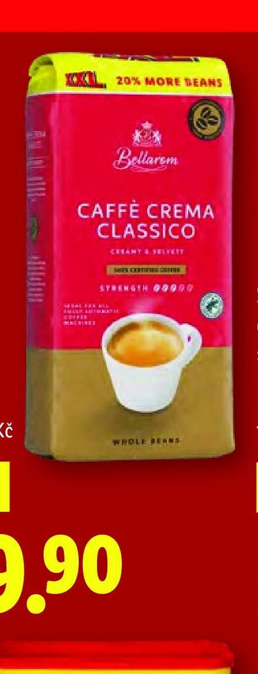 Zrnková káva crema/espresso