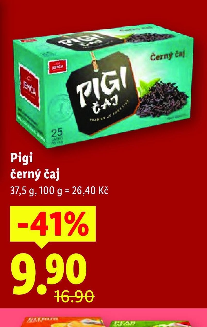 Pigi černý čaj