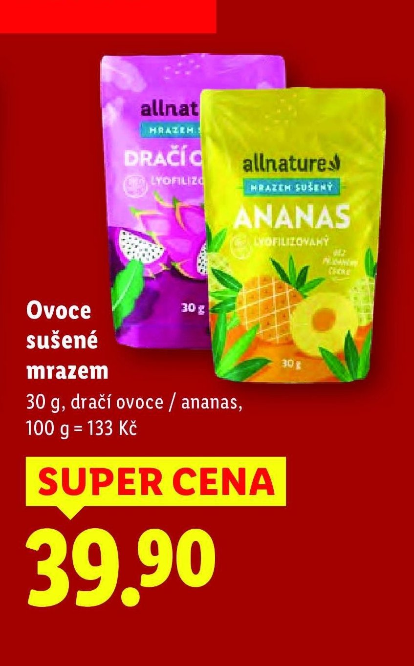 Ovoce sušené mrazem