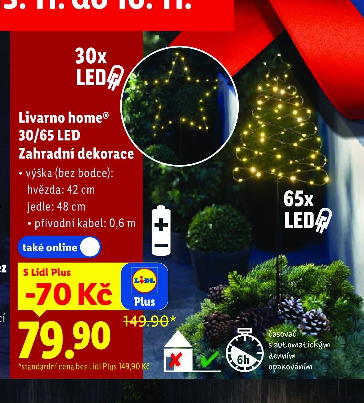 Livarno home® 30/65 LED Zahradní dekorace