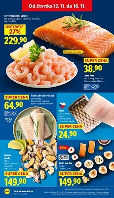 akční leták Lidl 13.11.2025-16.11.2025