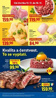 akční leták Lidl 13.11.2025-16.11.2025