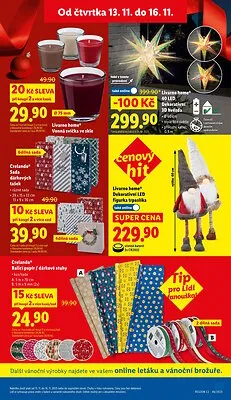 akční leták Lidl 13.11.2025-16.11.2025