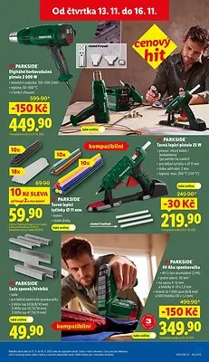 akční leták Lidl 13.11.2025-16.11.2025