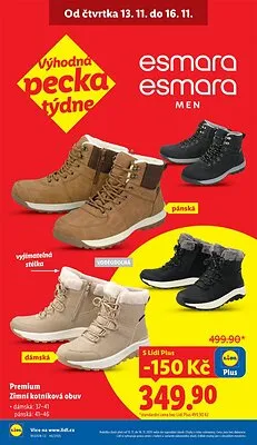 akční leták Lidl 13.11.2025-16.11.2025