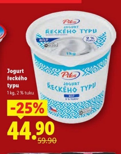 Jogurt řeckého typu Pilos 1 kg