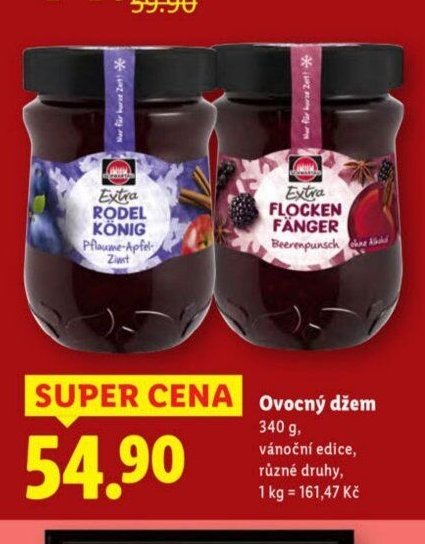 Ovocný džem Schwartau 340 g