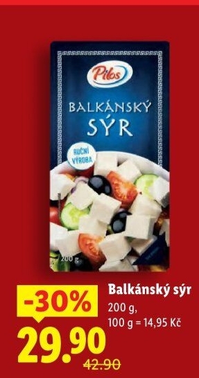 Balkánský sýr Pilos