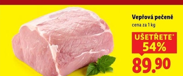 Vepřová pečeně bez kosti