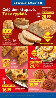 akční leták Lidl 10.11.2025-12.11.2025