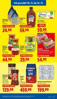 akční leták Lidl 10.11.2025-12.11.2025