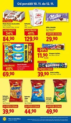 akční leták Lidl 10.11.2025-12.11.2025