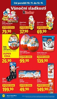 akční leták Lidl 10.11.2025-12.11.2025