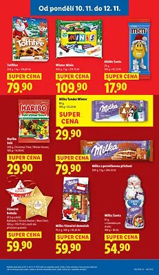 akční leták Lidl 10.11.2025-12.11.2025