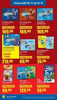 akční leták Lidl 10.11.2025-12.11.2025