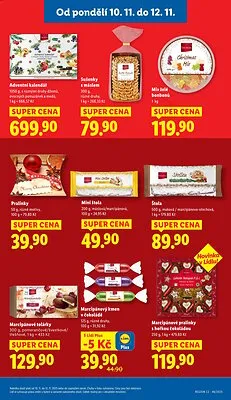 akční leták Lidl 10.11.2025-12.11.2025
