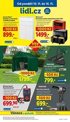 akční leták Lidl 10.11.2025-12.11.2025