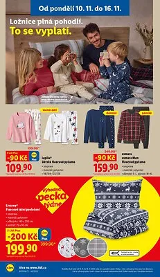 akční leták Lidl 10.11.2025-12.11.2025