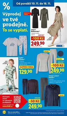 akční leták Lidl 10.11.2025-16.11.2025