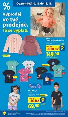 akční leták Lidl 10.11.2025-16.11.2025