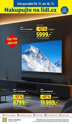 akční leták Lidl 10.11.2025-16.11.2025