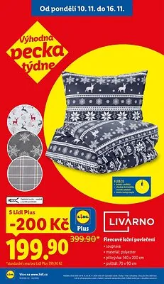 akční leták Lidl 10.11.2025-16.11.2025