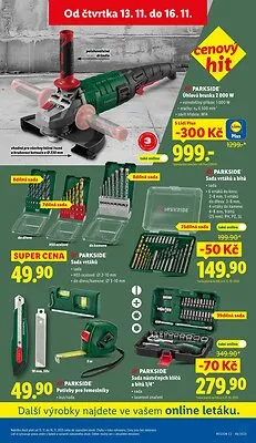 akční leták Lidl 10.11.2025-16.11.2025