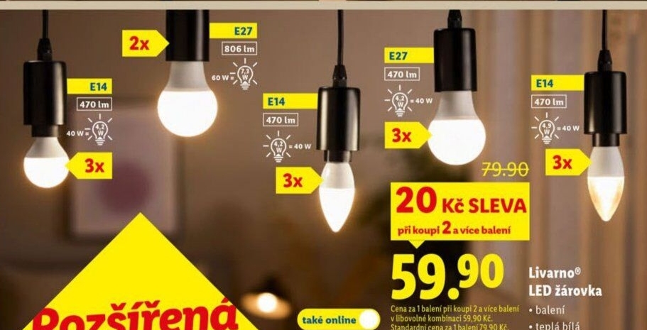 LED žárovka Livarno Home