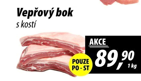 Vepřový bok s kostí