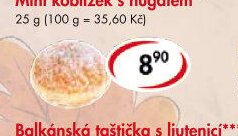 Mini koblížek s nugátem