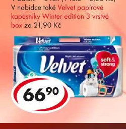 Velvet toaletní papír Winter edition 3 vrstvý
