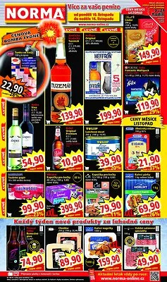 akční leták Norma 10.11.2025-16.11.2025