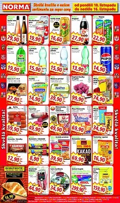 akční leták Norma 10.11.2025-16.11.2025