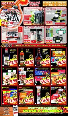 akční leták Norma 10.11.2025-16.11.2025