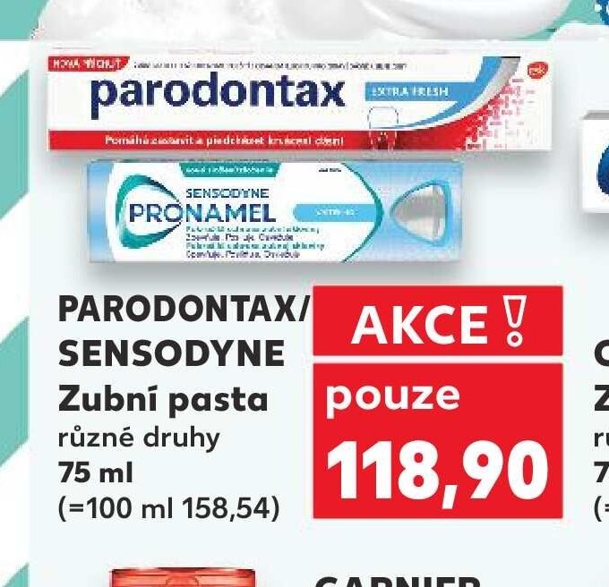 PARODONTAX SENSODYNE Zubní pasta