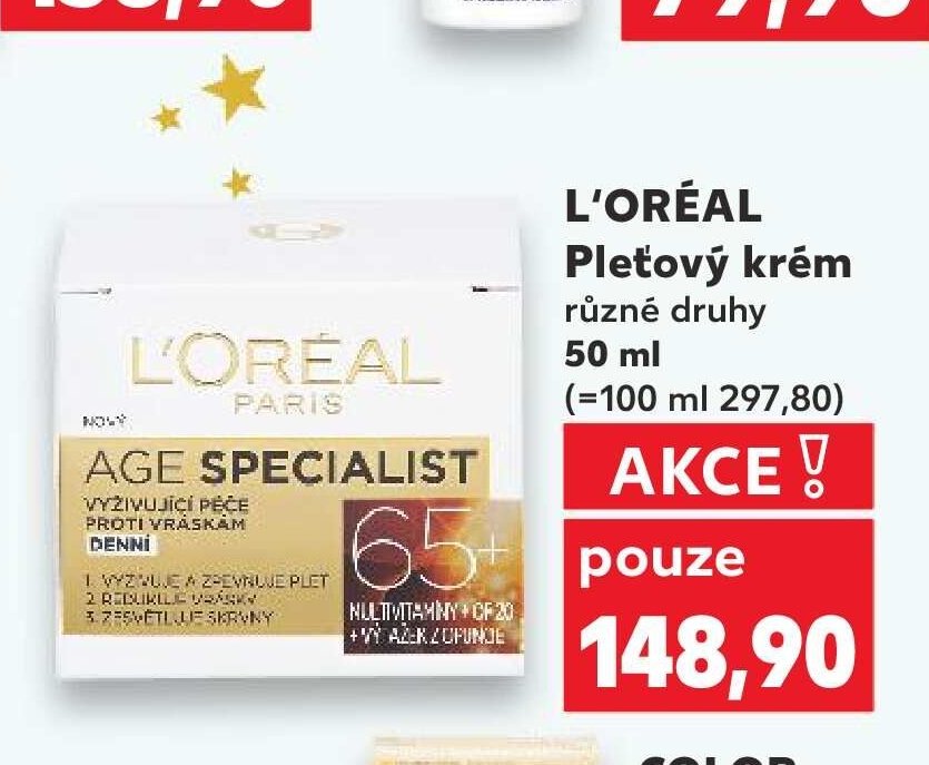 L'ORÉAL Pleťový krém