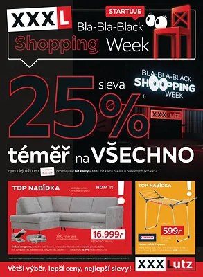 akční leták XXXLutz 10.11.2025-23.11.2025