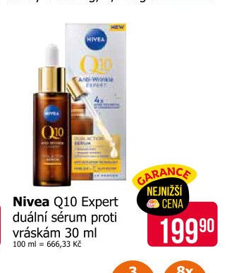 Nivea Q10 Expert duální sérum proti vráskám 30 ml