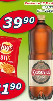 Pivo světlý ležák Královský 12° Krušovice