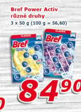 WC blok tuhý Power Aktiv Bref