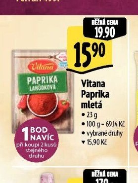 Vitana Paprika mletá
