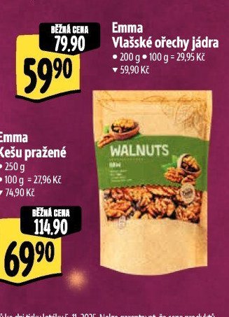 Emma Vlašské ořechy jádra