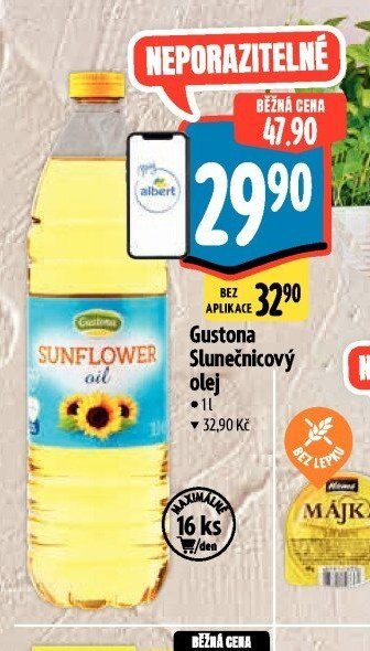 Gustona Slunečnicový olej